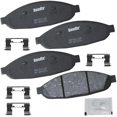 Front Premium Ceramic Pads by BENDIX - CFC997 pa2