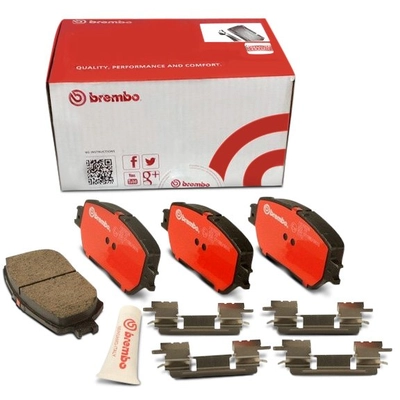 Front Premium Ceramic Pads by BREMBO - P06092N pa2