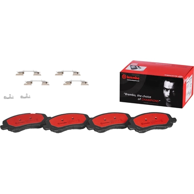 Front Premium Ceramic Pads by BREMBO - P18001N pa3