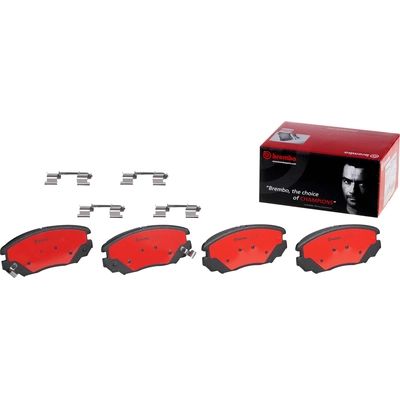 Front Premium Ceramic Pads by BREMBO - P30038N pa8