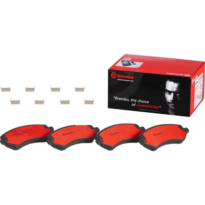 Front Premium Ceramic Pads by BREMBO - P37007N pa5