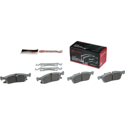 Front Premium Ceramic Pads by BREMBO - P37022N pa7