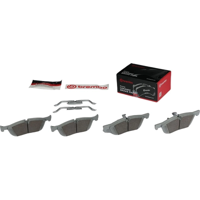 Front Premium Ceramic Pads by BREMBO - P44026N pa15