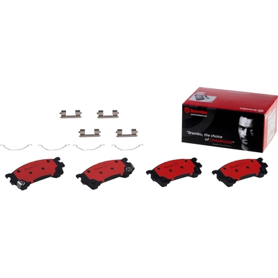 Front Premium Ceramic Pads by BREMBO - P49023N pa5