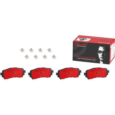 Front Premium Ceramic Pads by BREMBO - P49048N pa6