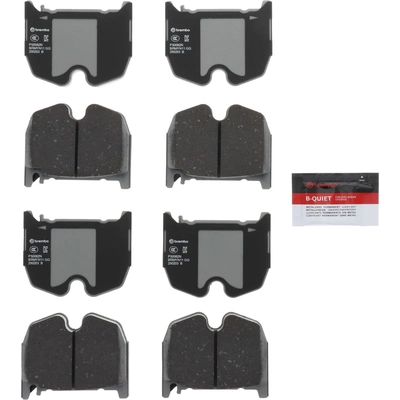 Front Premium Ceramic Pads by BREMBO - P50062N pa7