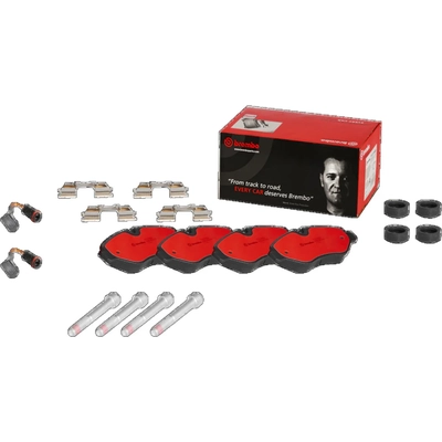 Front Premium Ceramic Pads by BREMBO - P50085N pa7