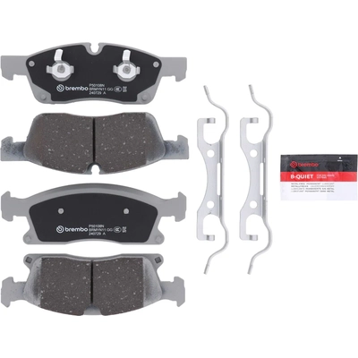 Front Premium Ceramic Pads by BREMBO - P50108N pa6