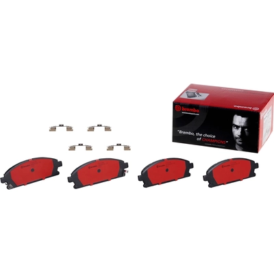 Front Premium Ceramic Pads by BREMBO - P56040N pa6