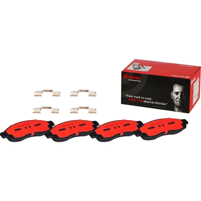 Front Premium Ceramic Pads by BREMBO - P58001N pa2