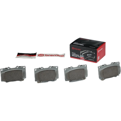 Front Premium Ceramic Pads by BREMBO - P83048N pa12