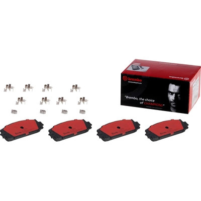 Front Premium Ceramic Pads by BREMBO - P83086N pa5
