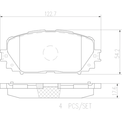 BREMBO - P83101N - Disc Brake Pads pa4