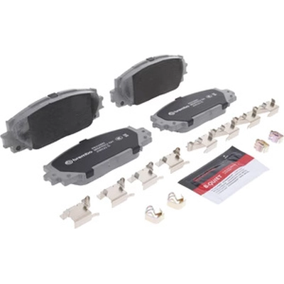 Front Premium Ceramic Pads by BREMBO - P83106N pa10