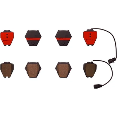 BREMBO - P85054N - Front Disc Brake Pads pa4