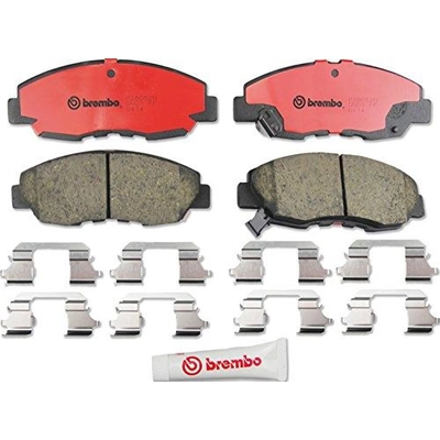 Front Premium Ceramic Pads by BREMBO - P28052N pa8