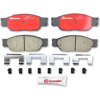 Front Premium Ceramic Pads by BREMBO - P36012N pa6