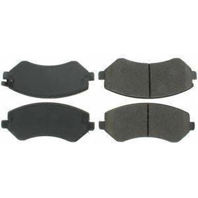 Plaquettes avant en céramique de qualité supérieure de CENTRIC PARTS - 301.08560 pa16