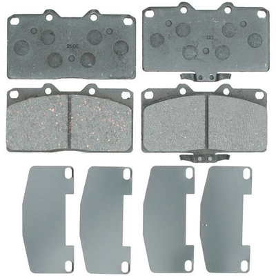 Front Premium Ceramic Pads by RAYBESTOS - PGD531C pa1