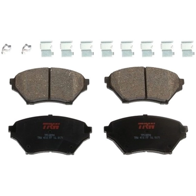 TRW AUTOMOTIVE - TPC0890 - Ceramic Front Disc Brake Pads pa1