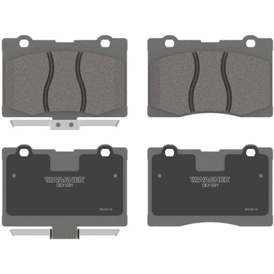 WAGNER - OEX1091 - Disc Brake Pads pa1