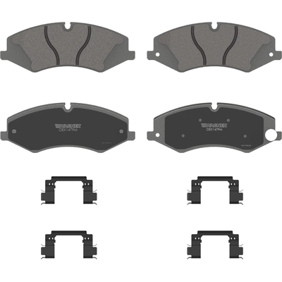 Front Premium Ceramic Pads by WAGNER - OEX1479M pa1
