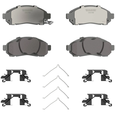 WAGNER - OEX1900 - OEX Disc Brake Pad Set pa1