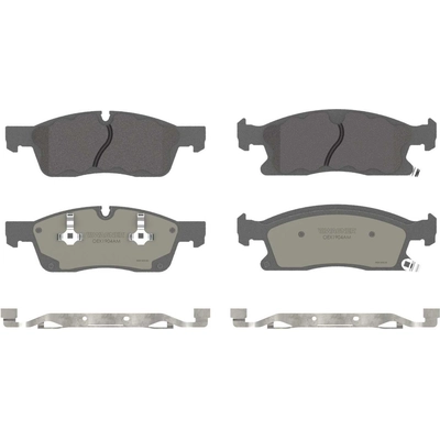 Front Premium Ceramic Pads by WAGNER - OEX1904AM pa1
