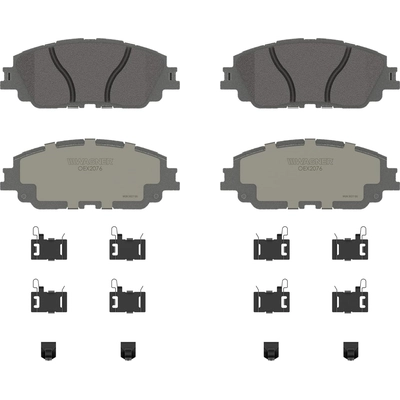 Front Premium Ceramic Pads by WAGNER - OEX2076 pa1