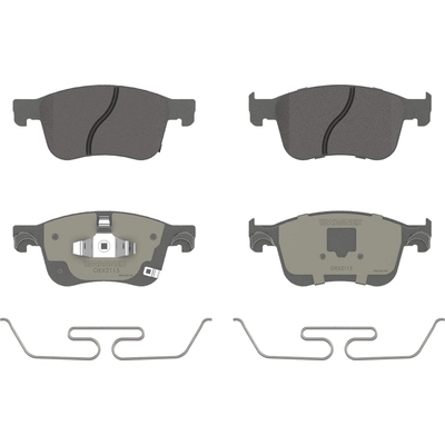Front Premium Ceramic Pads by WAGNER - OEX2115 pa1
