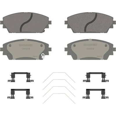 Front Premium Ceramic Pads by WAGNER - OEX2218 pa1