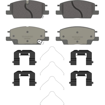 Front Premium Ceramic Pads by WAGNER - OEX2345 pa1
