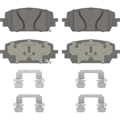 Front Premium Ceramic Pads by WAGNER - OEX2380 pa1