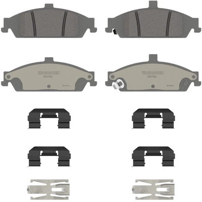 WAGNER - OEX752A - Front Disc Brake Pads pa1