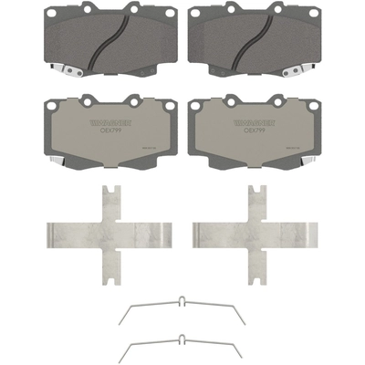 WAGNER - OEX799 - Front Disc Brake Pads pa1