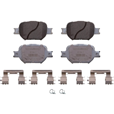 WAGNER - OEX817 - OEX Disc Brake Pad Set pa1