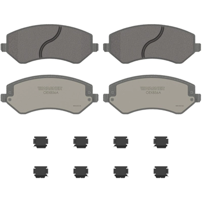 WAGNER - OEX856A - Front Disc Brake Pads pa1