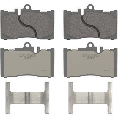 WAGNER - OEX870 - Front Disc Brake Pads pa1