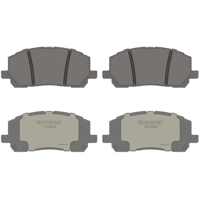 WAGNER - OEX884 - Disc Brake Pads pa1