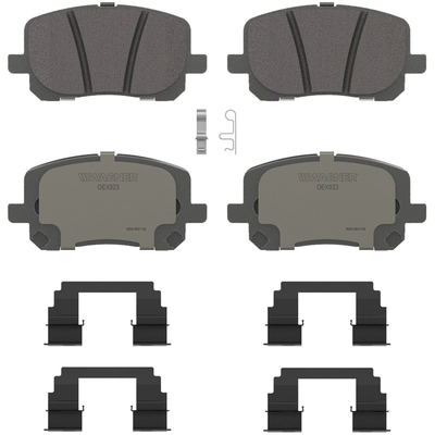 WAGNER - OEX923 - Front Disc Brake Pads pa1