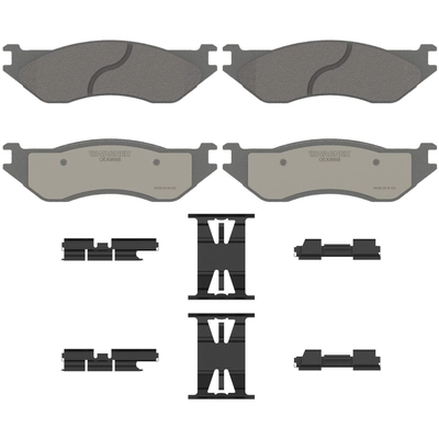 WAGNER - OEX966B - Front Disc Brake Pads pa1