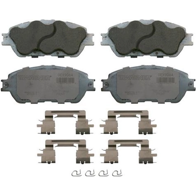 Plaquettes avant en céramique de qualité supérieure de WAGNER - OEX906A pa8