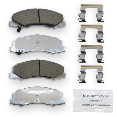 NRS BRAKE - NC1159 - Premium Galvanized Disc Brake Pad Set pa2