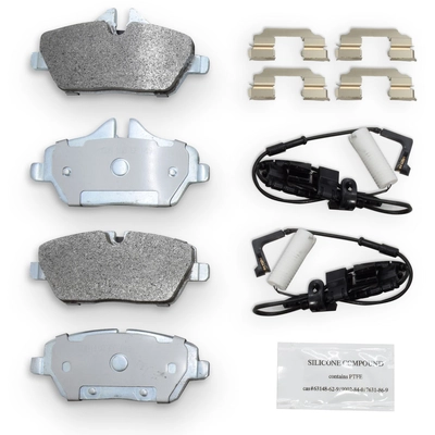 NRS BRAKE - NS1308A - Premium Galvanized Disc Brake Pad Set pa5