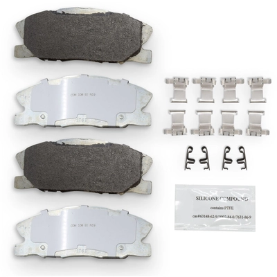 NRS BRAKE - NS1767 - Premium Galvanized Disc Brake Pad Set pa4