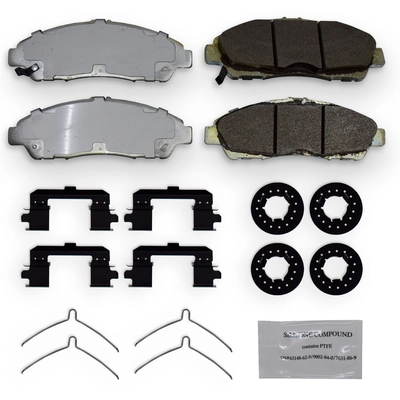 NRS BRAKE - NS1896 - Premium Galvanized Disc Brake Pad Set pa5