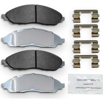 Front Premium Galvanized Pads by NRS BRAKE - NS2402 pa1