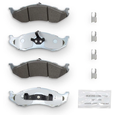 NRS BRAKE - NS477 - Premium Galvanized Disc Brake Pad Set pa4