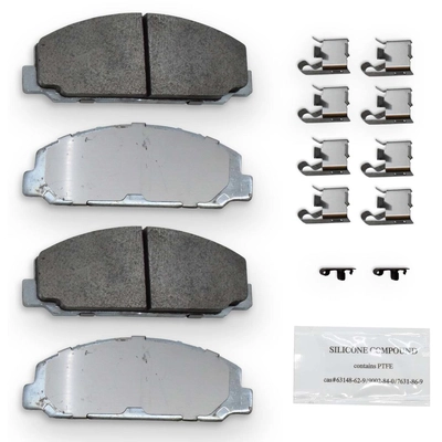NRS BRAKE - NS827 - Front Premium Galvanized Pads pa1