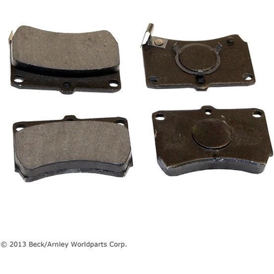 Front Premium Organic Pads by BECK/ARNLEY - 082-1293 pa1